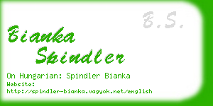 bianka spindler business card